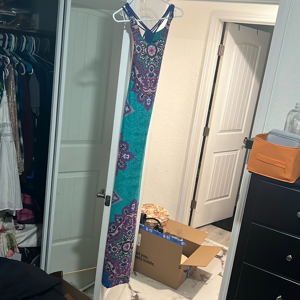 Mandala Patterned Dress